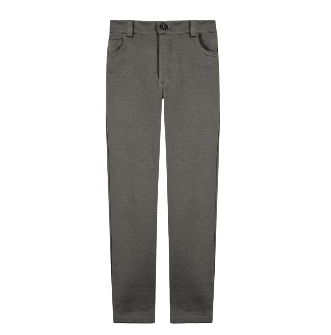 Softest Cotton Pants - Charcoal Gray