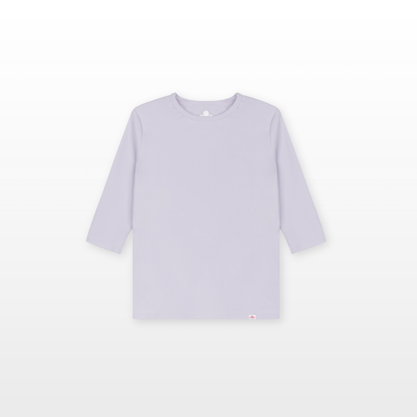 Girls Softest Cotton Crewneck - Lilac