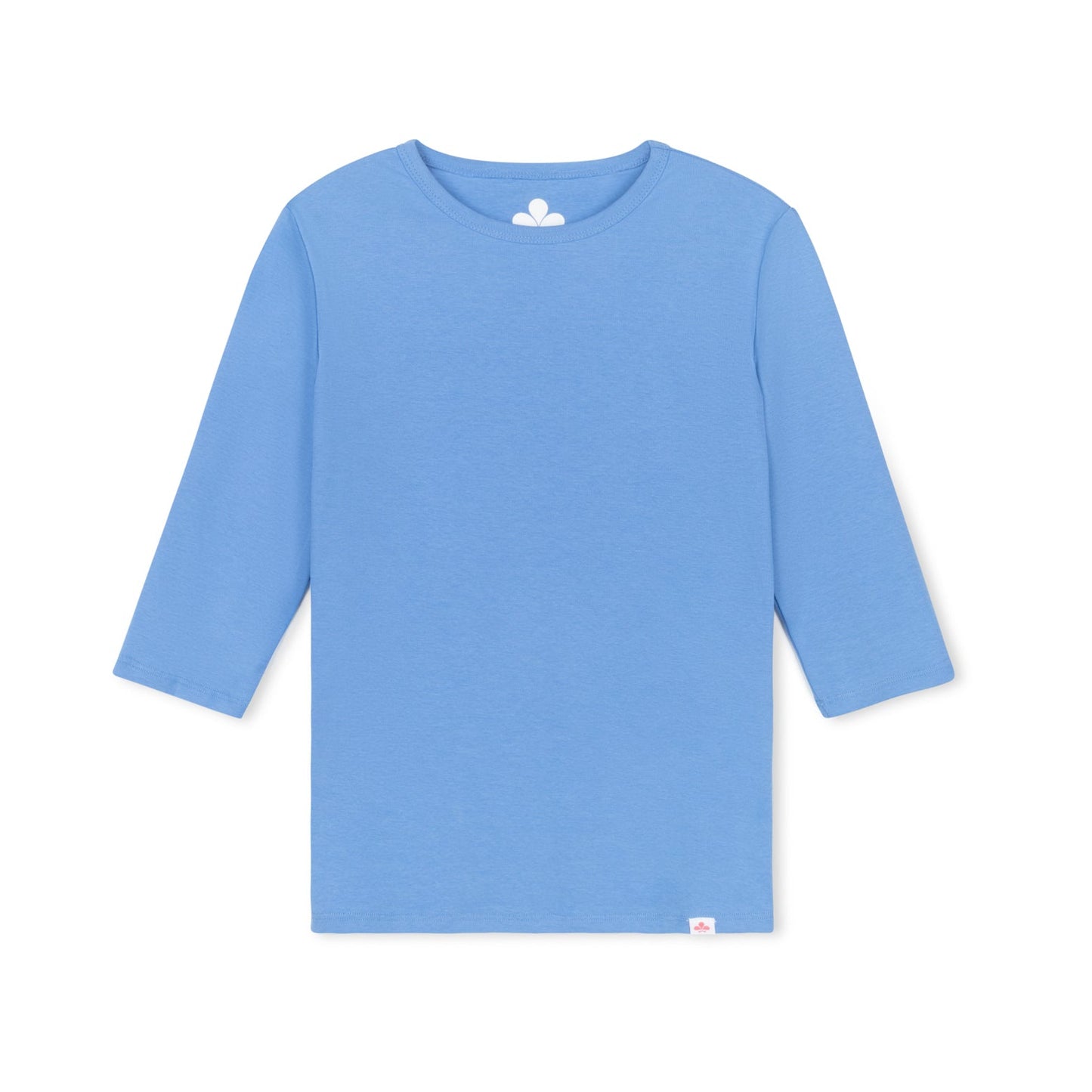 Girls Softest Cotton Crewneck- Blue
