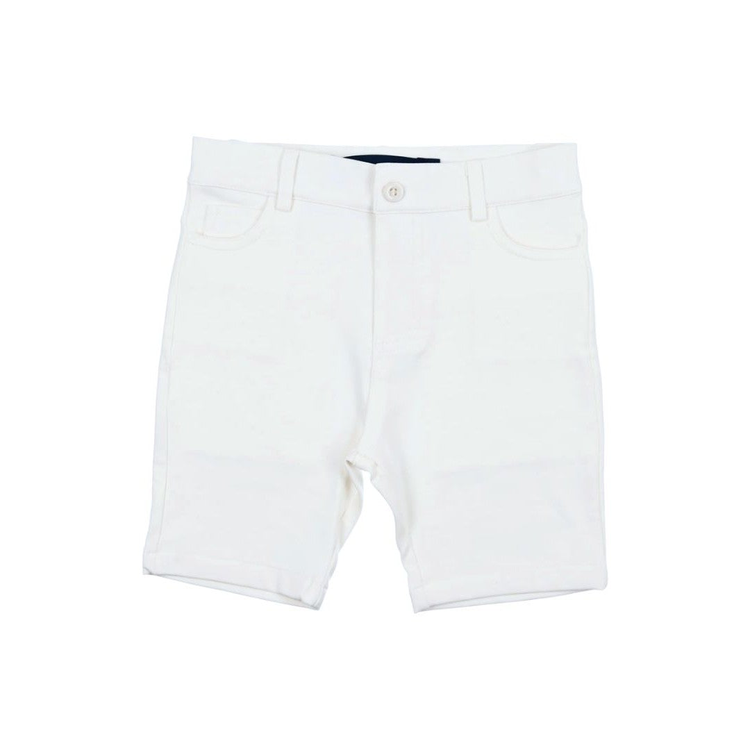 Softest Cotton Shorts- White