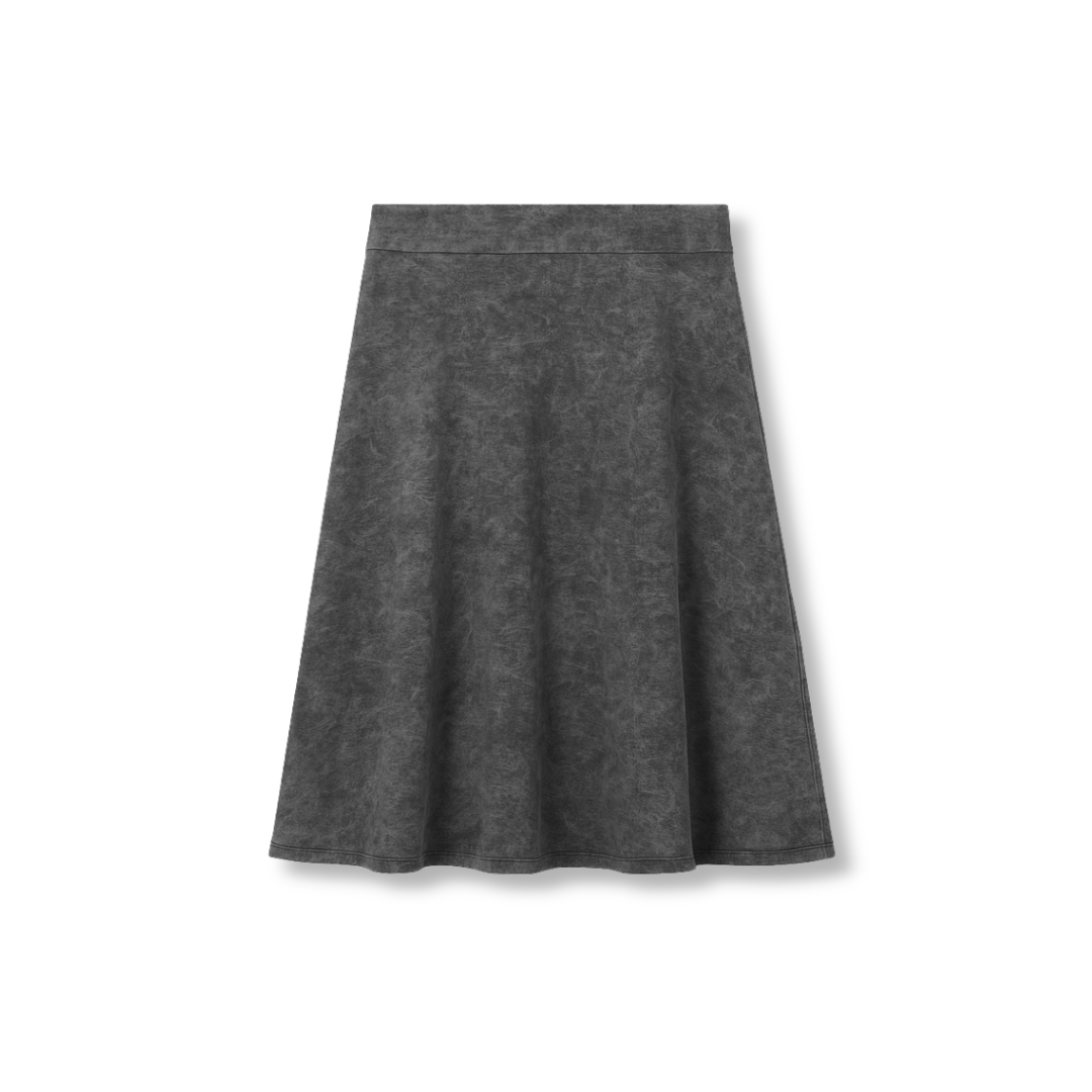 NEW Classic Camp Skirt - Black Denim Wash