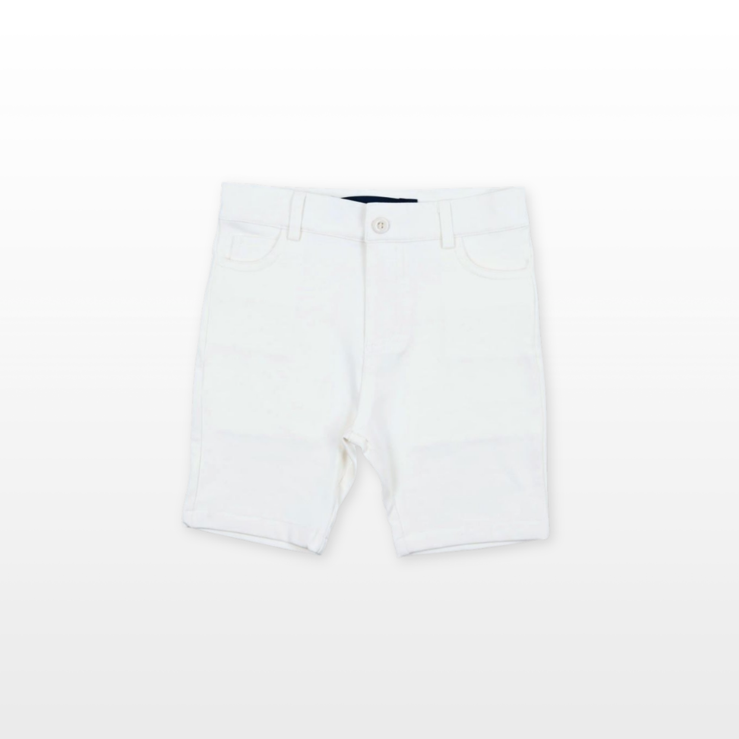 Softest Cotton Shorts- White