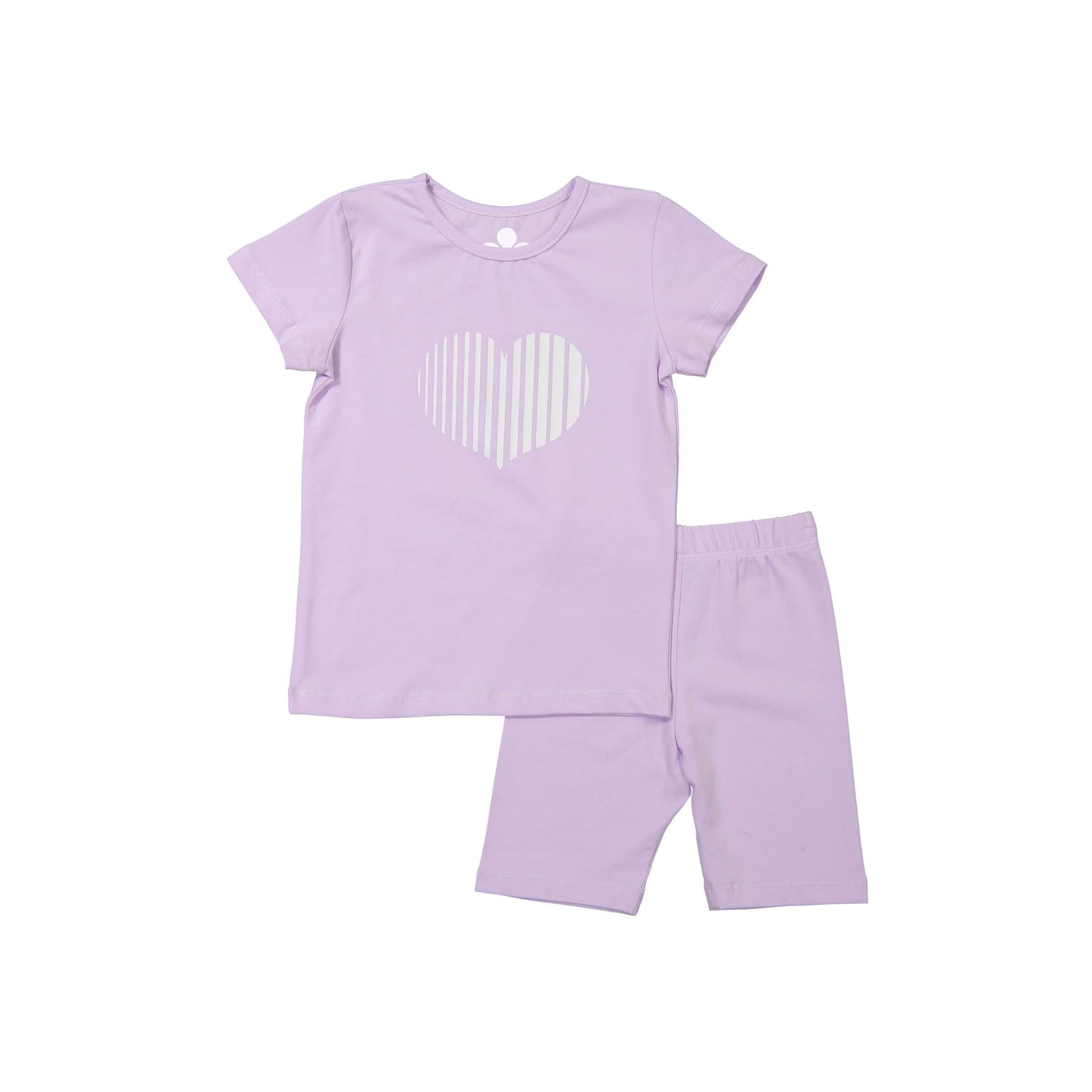 Heart Baby Set- Lavender