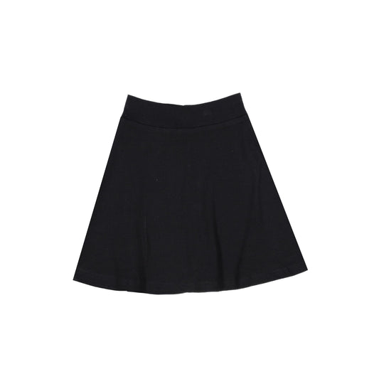 Ribbed Camp Skirt Women- Black
