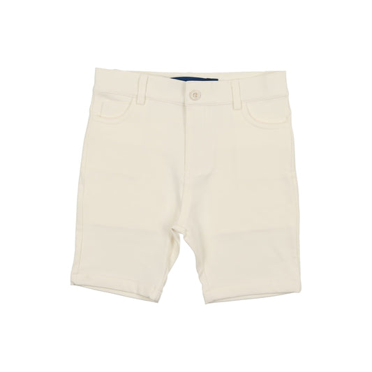 Softest Cotton Shorts- Ivory