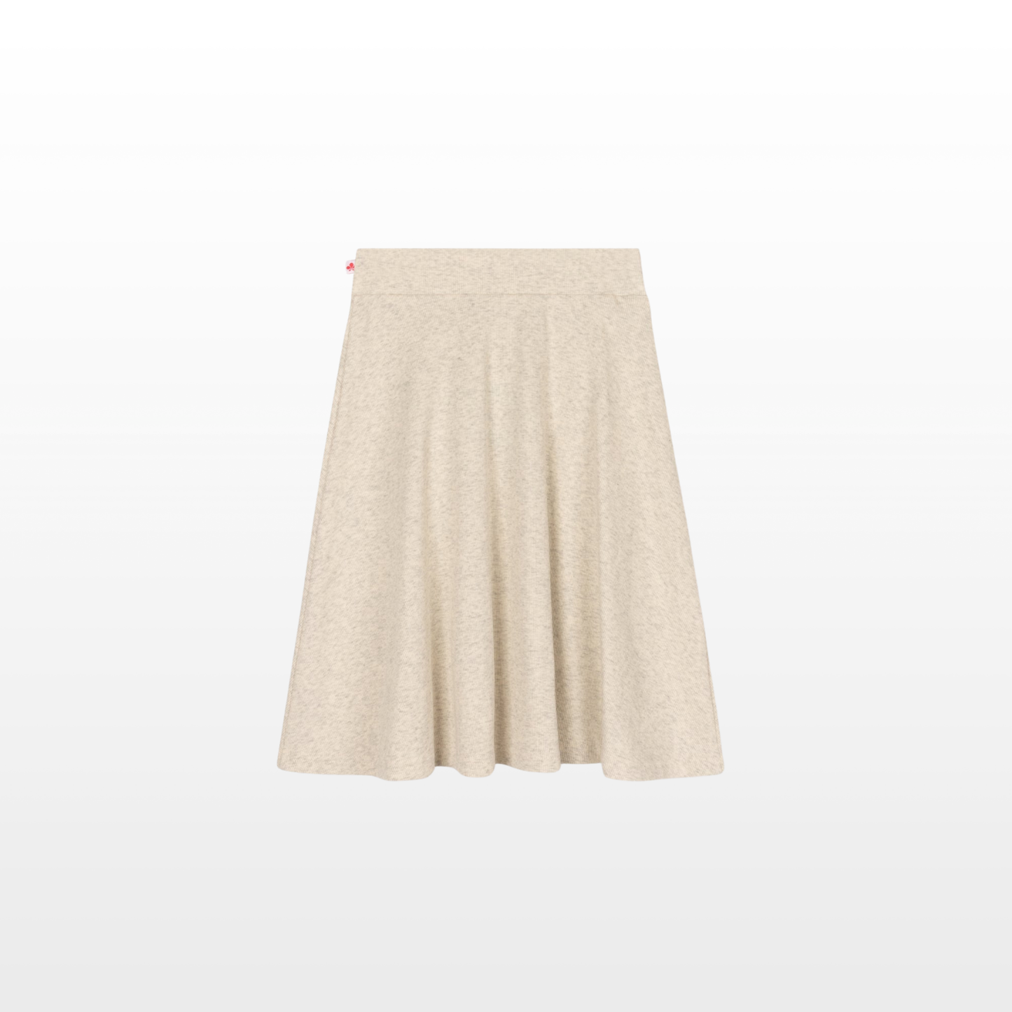 Girls Ribbed Camp Skirt- Oatmeal