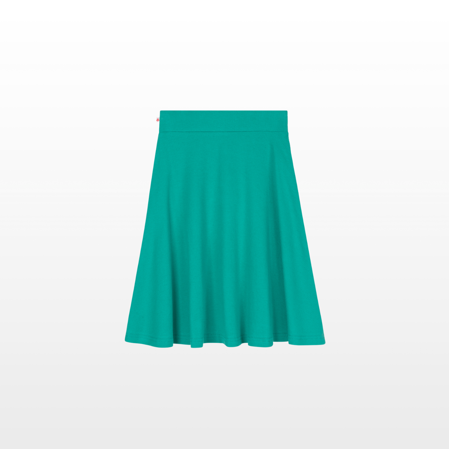 Girls Ribbed Camp Skirt- Turquoise