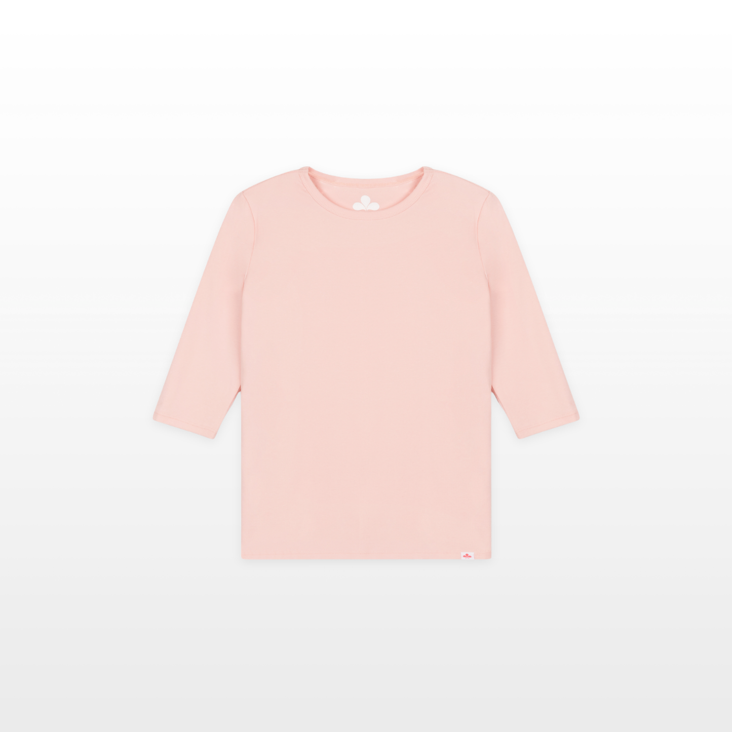 Girls Softest Cotton Crewneck - Blush