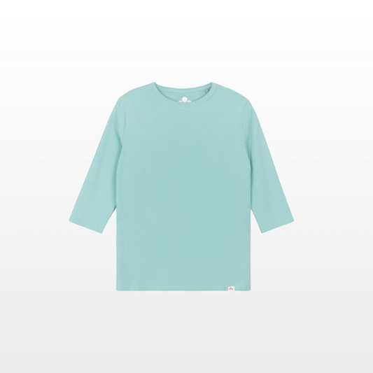 Girls Softest Cotton Crewneck - Sage