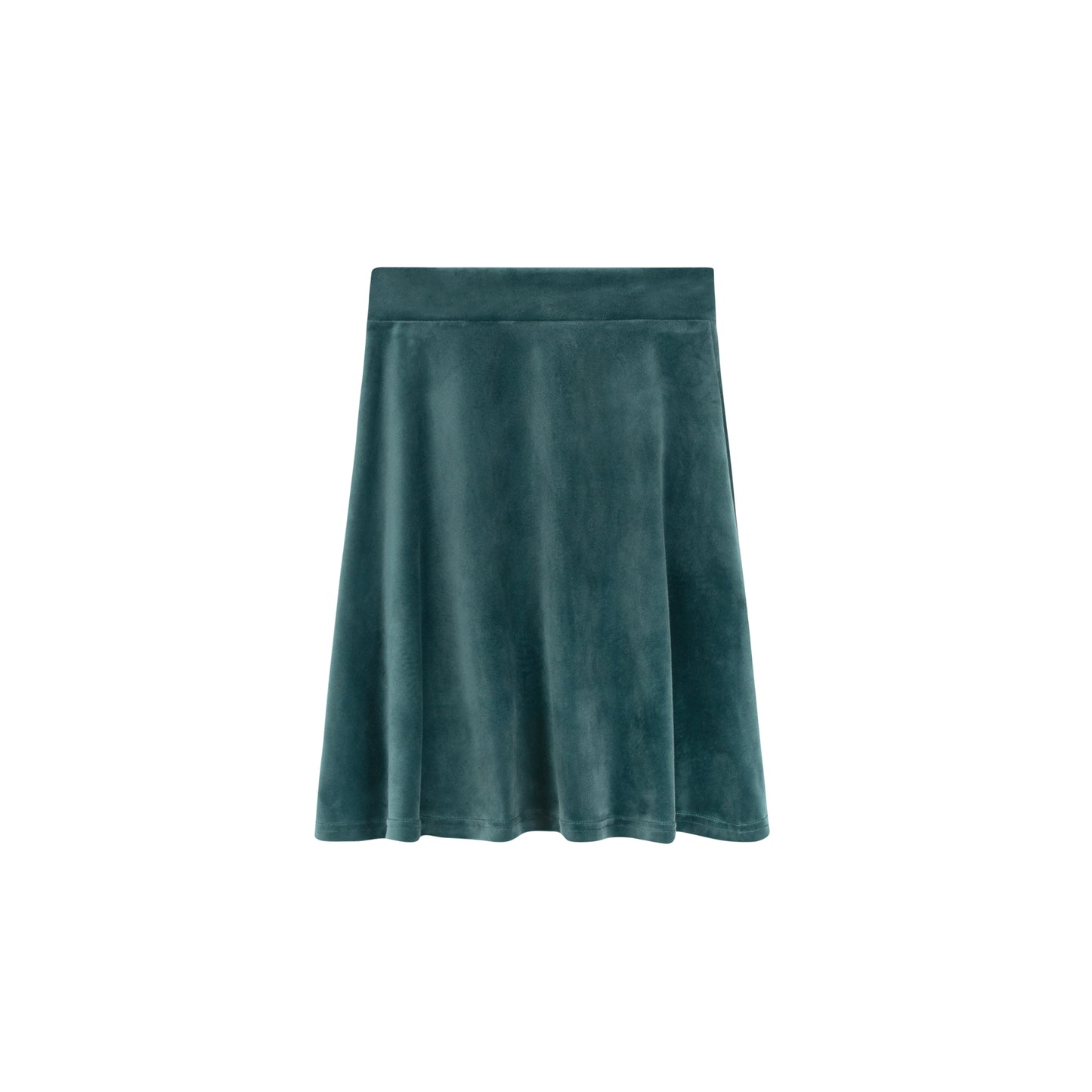 Velour Camp Skirt - Forest