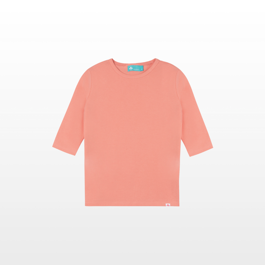 NEW Cotton T-Shirt - Coral