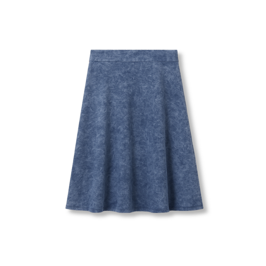 NEW Classic Camp Skirt - Dark Denim Wash