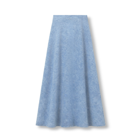 NEW Maxi Camp Skirt Women - Ligth Denim Wash