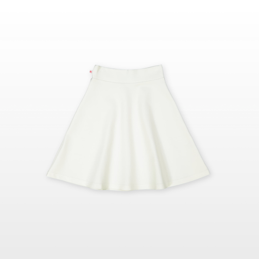 Ponte Camp Skirt - Winter White