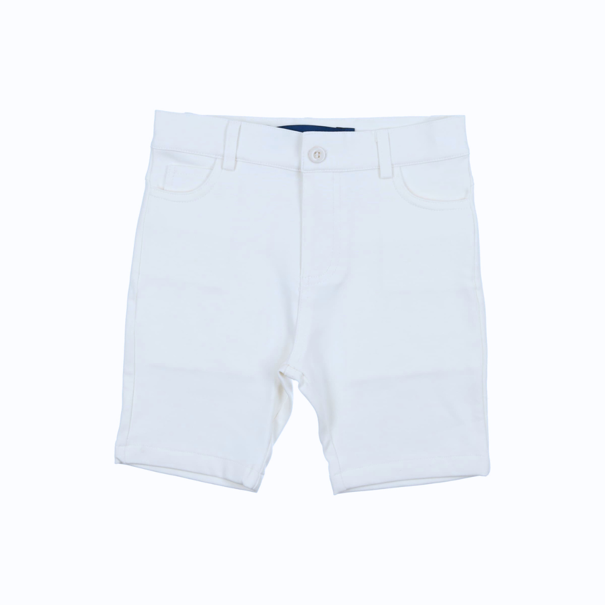Softest Cotton Shorts- White