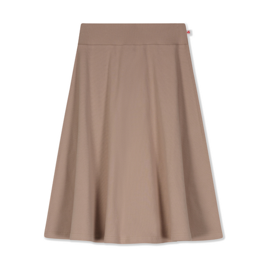 Ribbed Camp Skirt Women- Sand