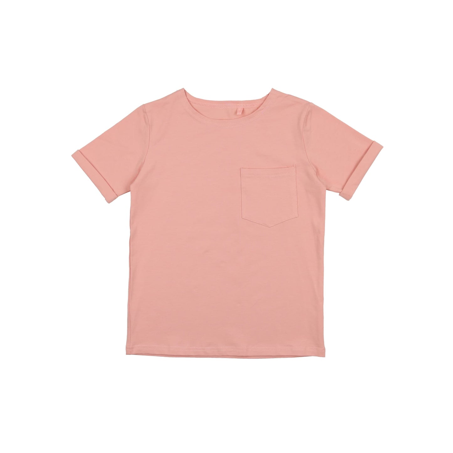 Loose Boxy Boys Top- Blush