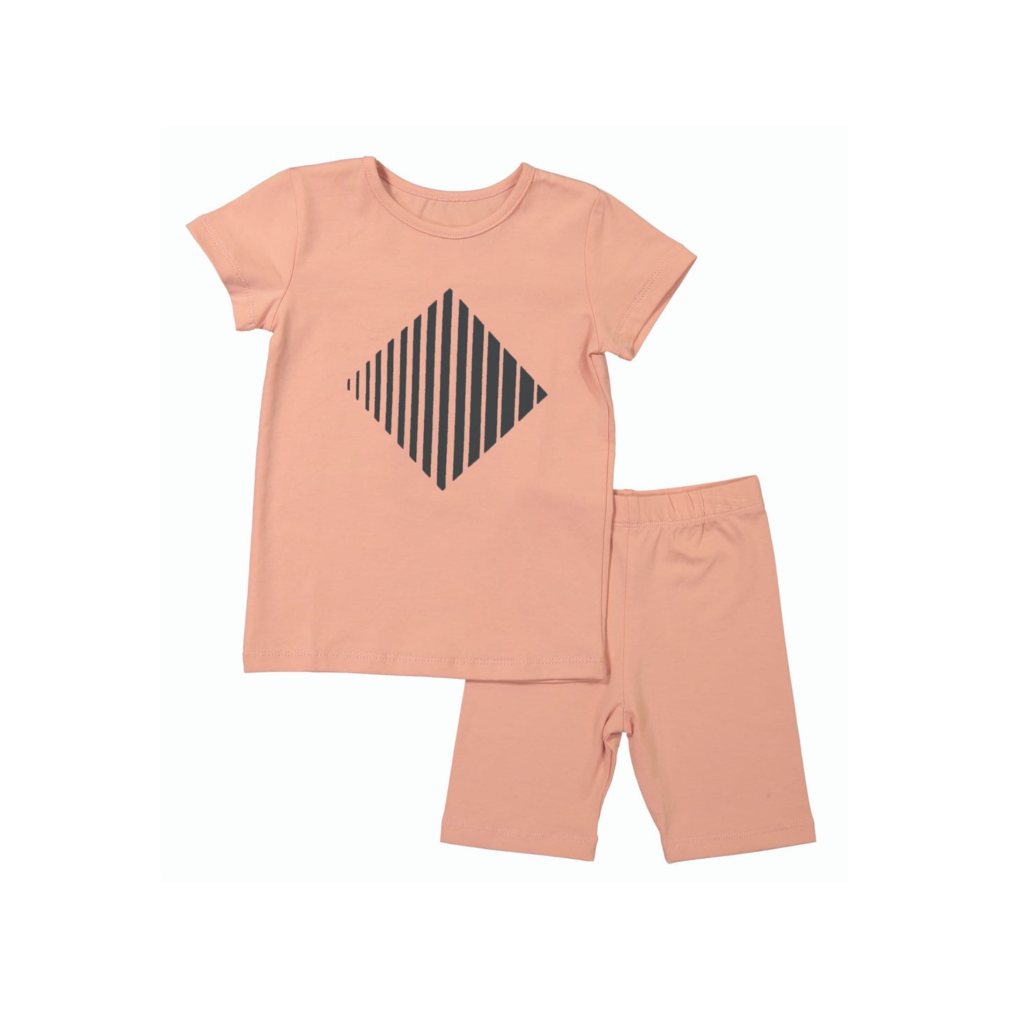 Diamond Baby Set- Peach