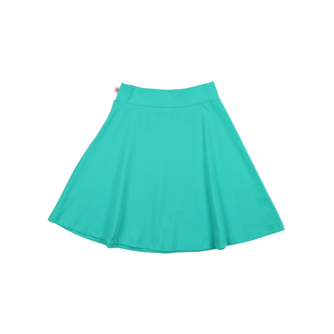 Three Bows Girls Classic Camp Skirt - Charcoal Heather