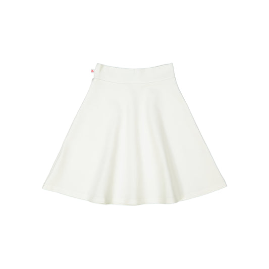 Ponte Camp Skirt - Winter White