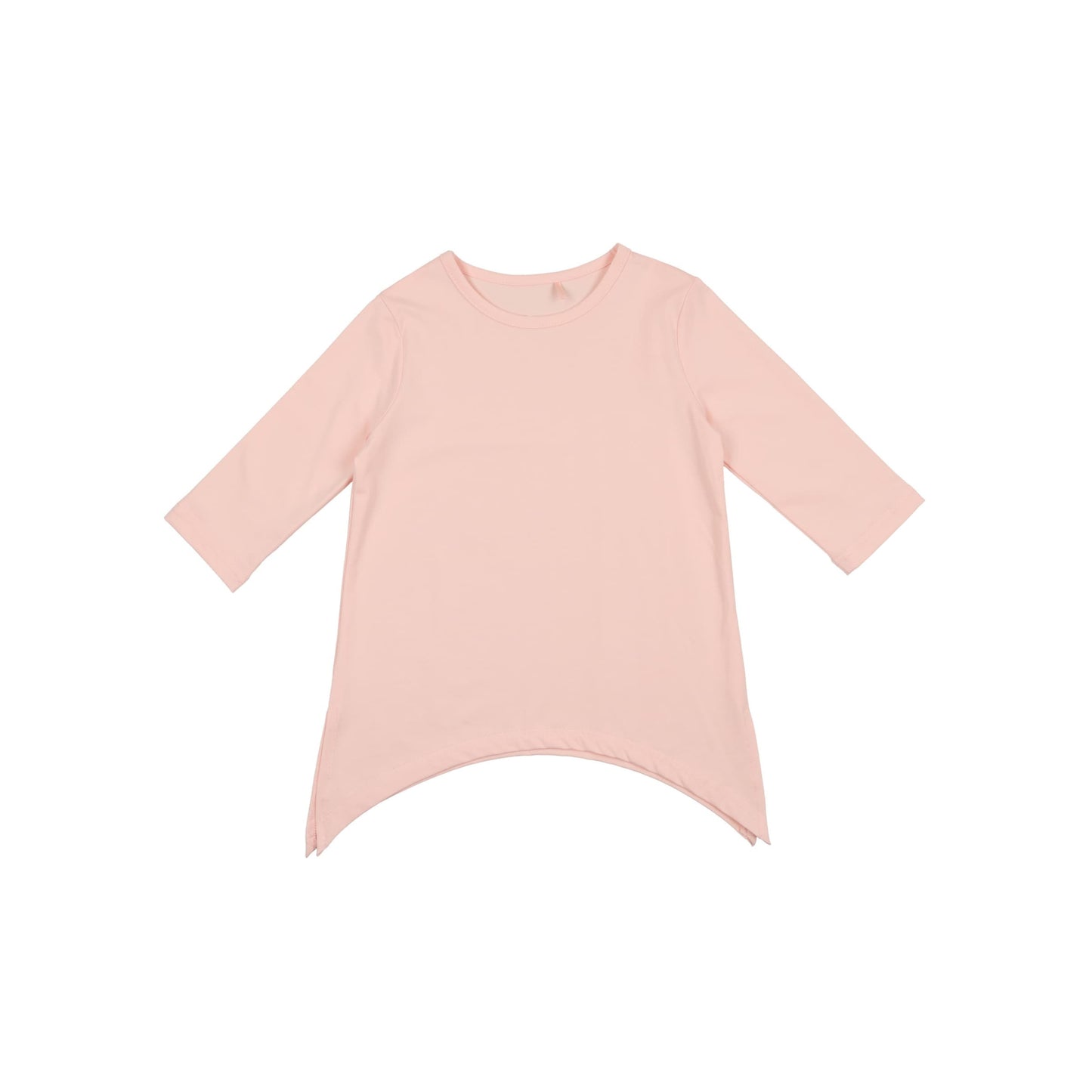 Asymmetric T-Shirt- Pink Ice