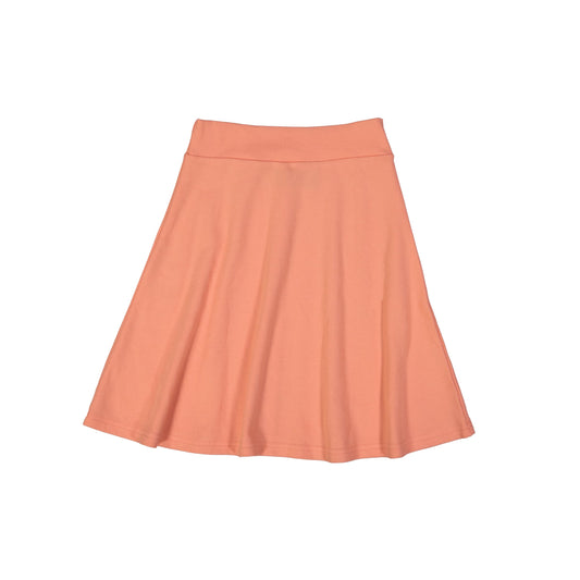 Ribbed Camp Skirt- Peach