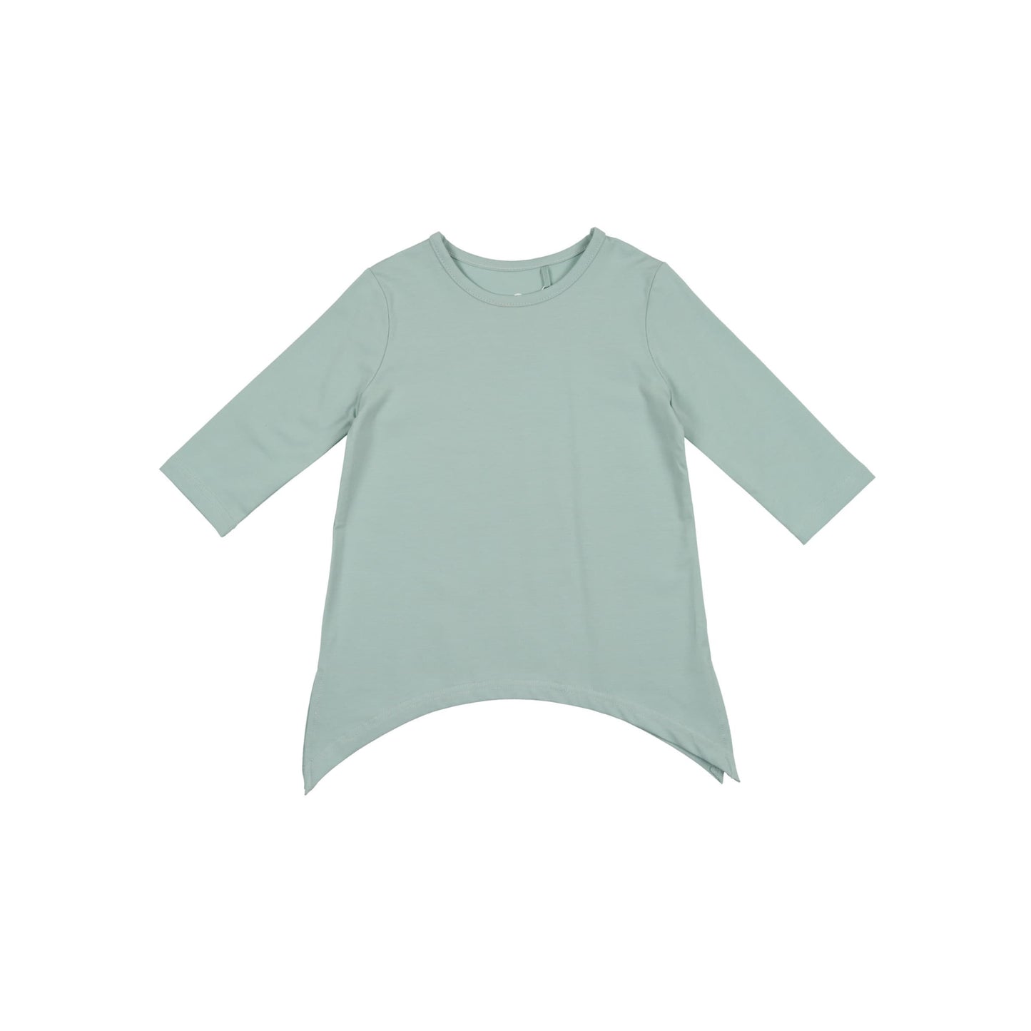 Asymmetric T-Shirt- Seafoam Blue