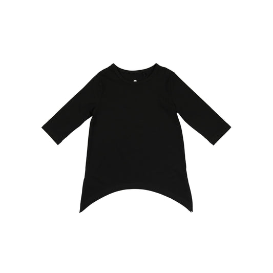 Asymmetric T-Shirt- Black
