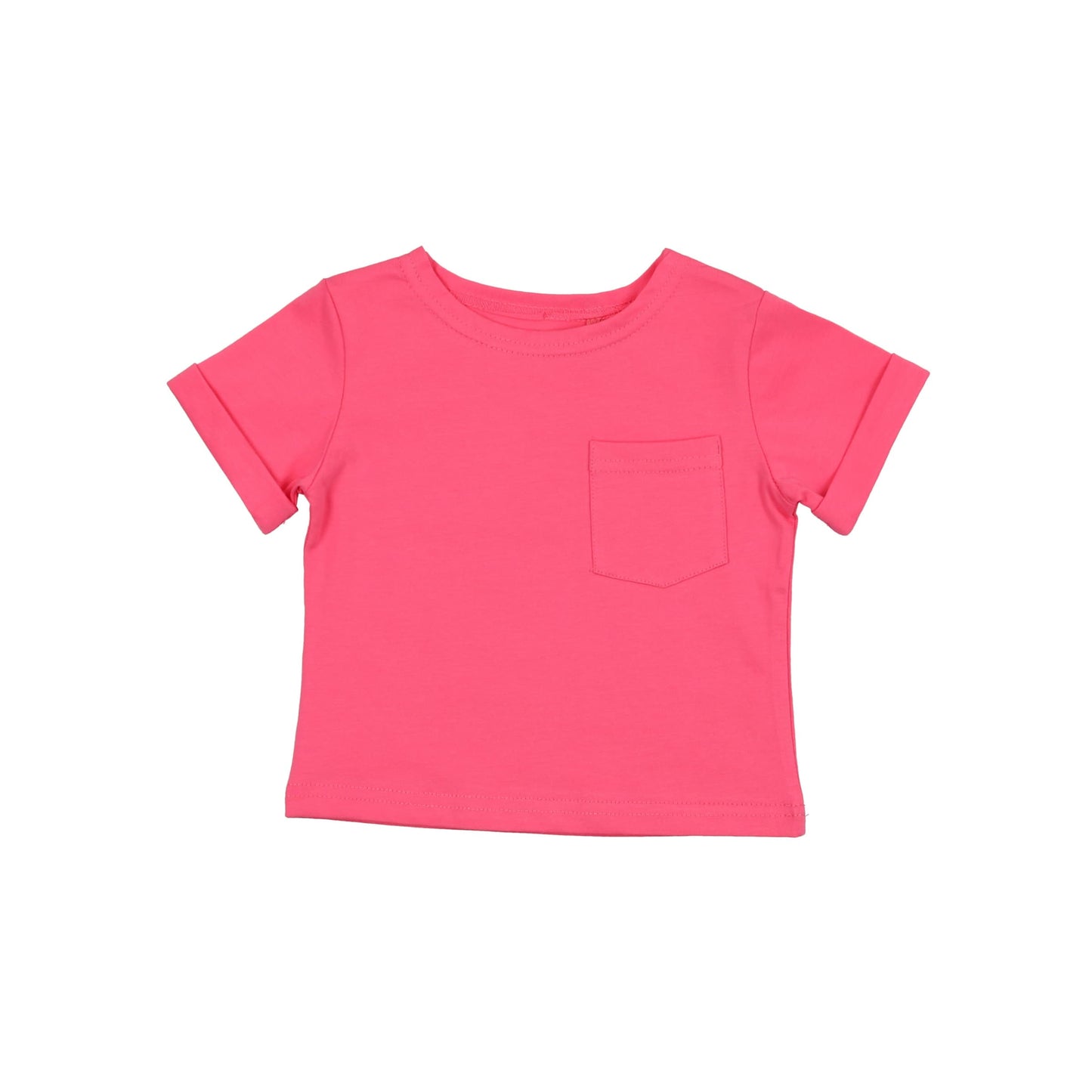 Loose Boxy Baby Top- Barbie Pink