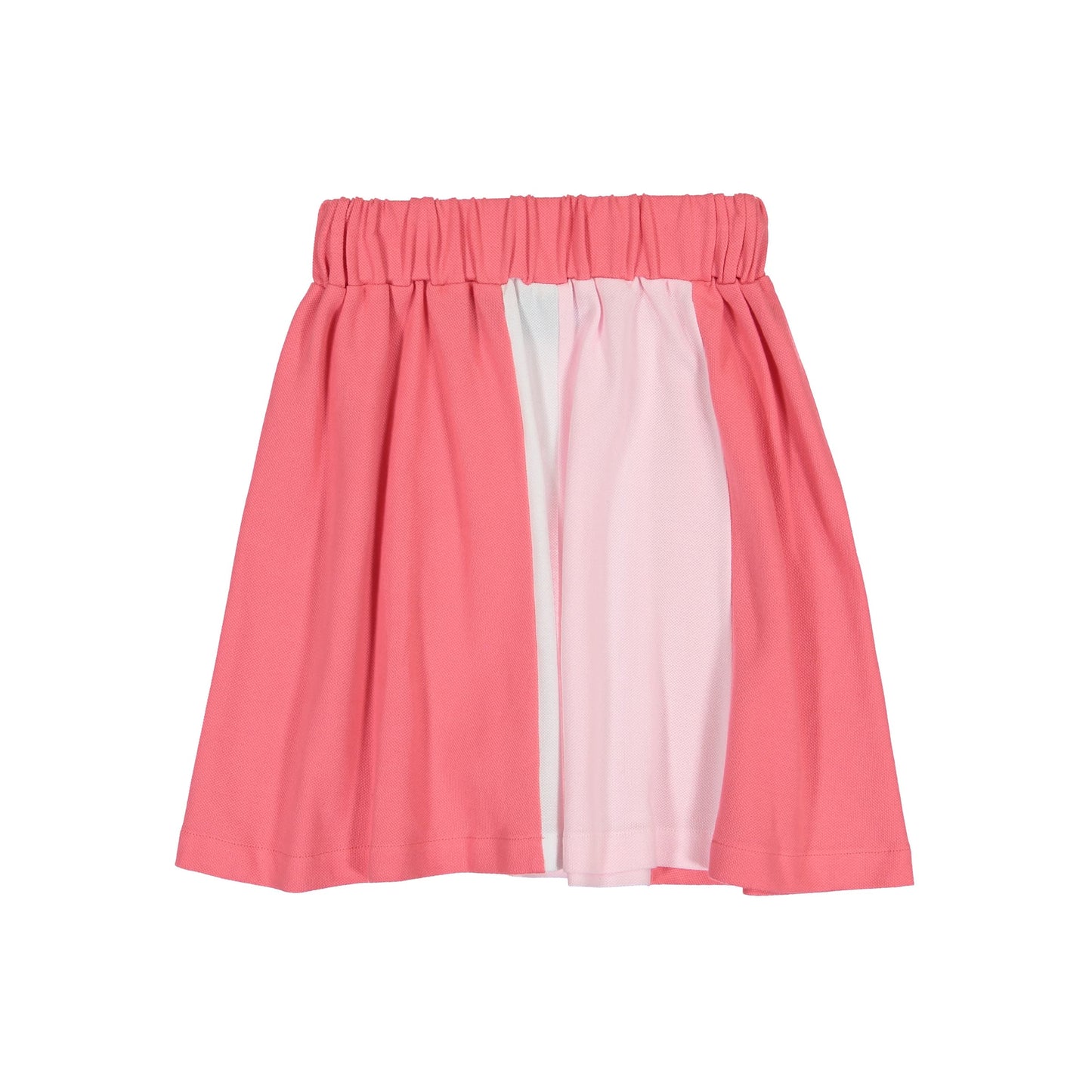 Striped Polo Skirt- Pink Multi
