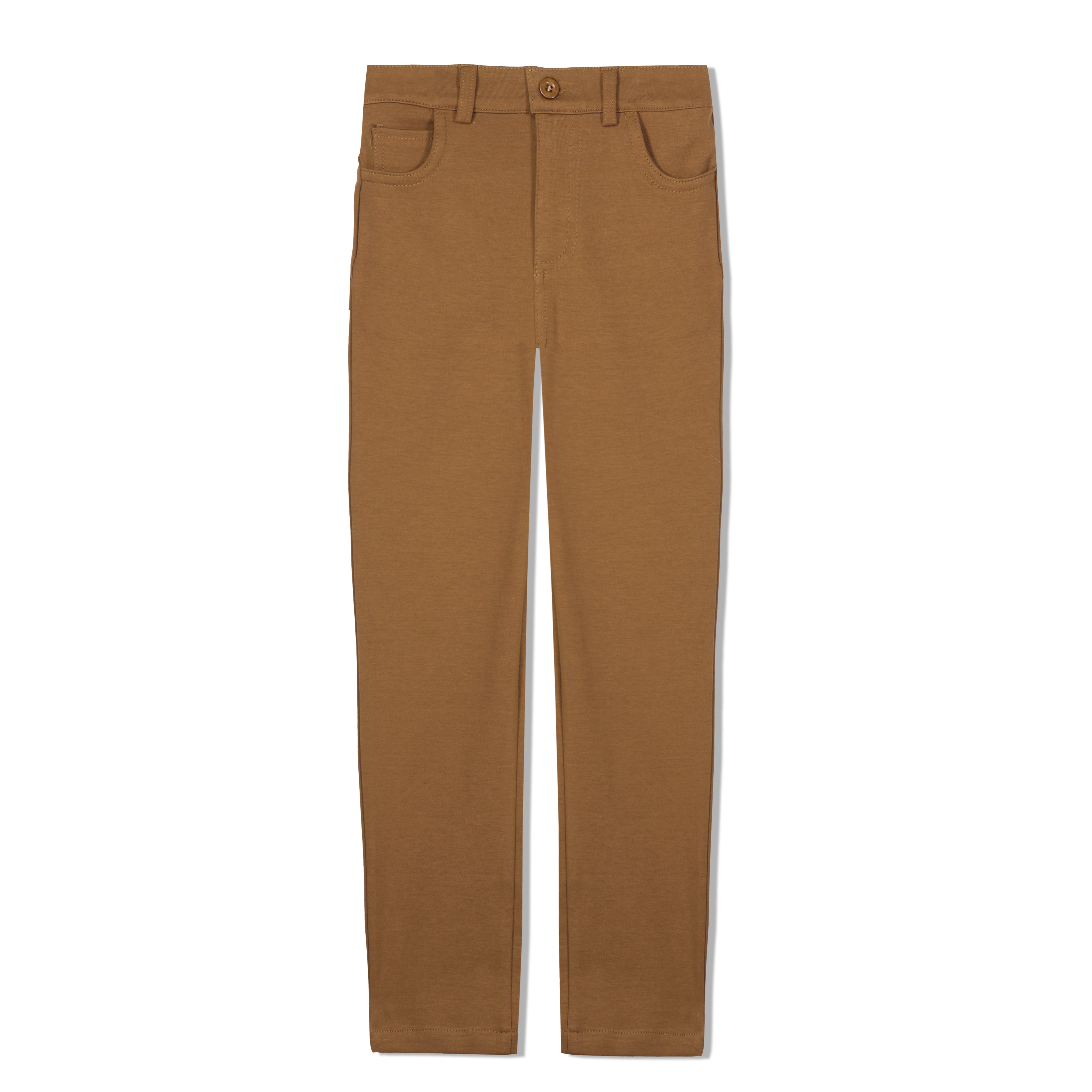 Softest Cotton Pants- Toffee