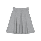 Three Bows Girls Classic Camp Skirt - Light Heather