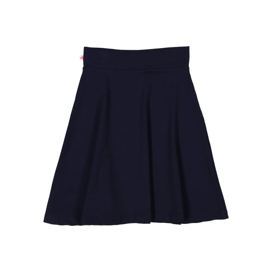 Three Bows Girls Classic Camp Skirt - Charcoal Heather main image 1