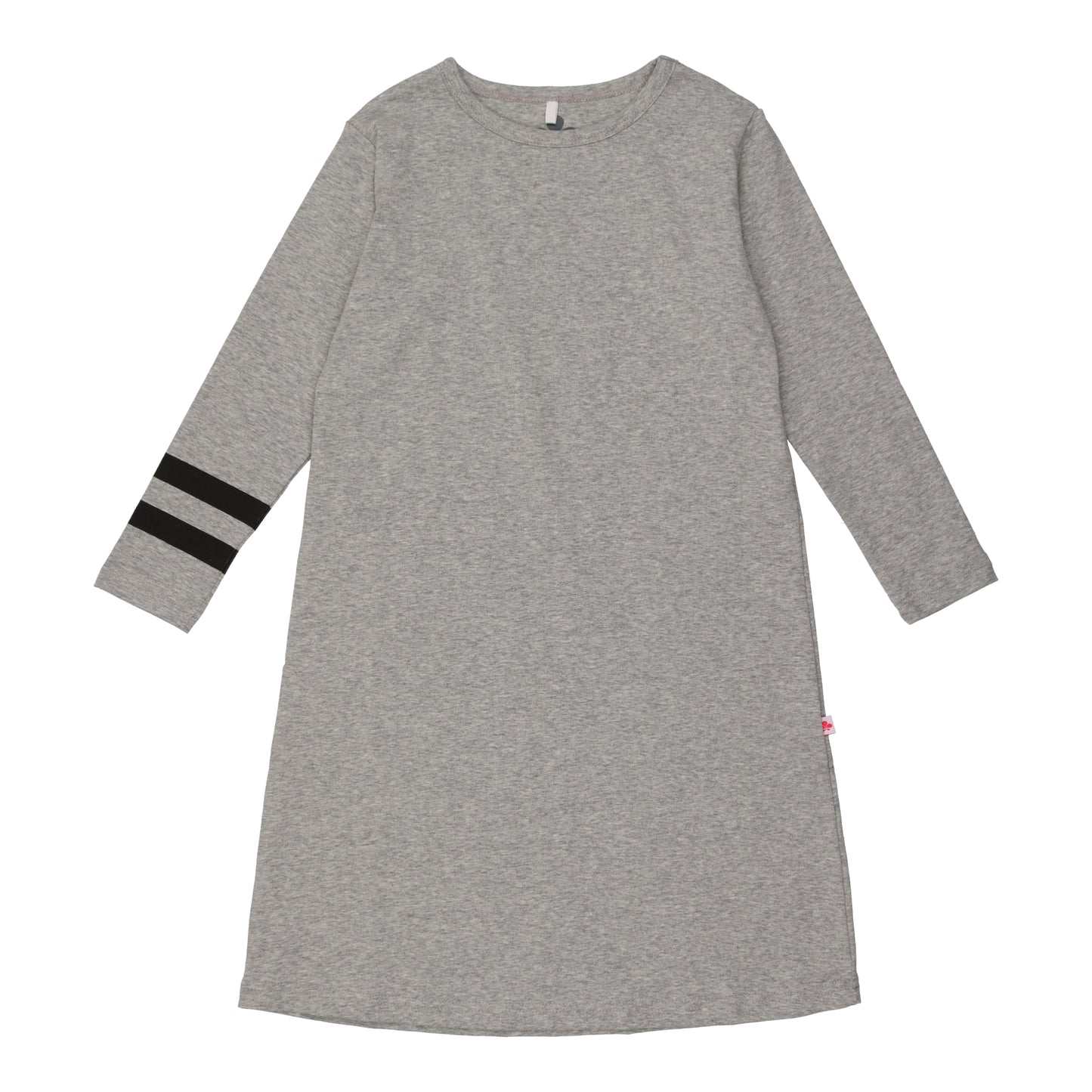 Sports Stripe Nightgown-Grey